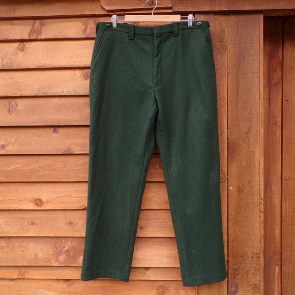 Melton Other - Vintage Melton Wintermaster USA Heavy Wool Men's Green Hunting Winter Pants.